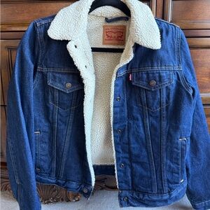 Levi’s Original Sherpa trucker Jacket In Medium